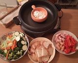 ホットプレートで簡単にチーズフォンデュ♪作り方5写真