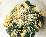 ほうれん草としらすの胡麻和え作り方4写真