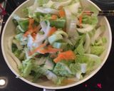 塩餡かけの八宝菜作り方5写真