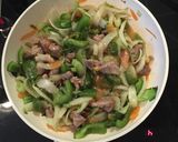 塩餡かけの八宝菜作り方9写真