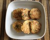 ＊ベビもパパも＊ 素麺ふわモチ焼き離乳食作り方8写真