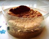 低糖質！黒胡麻黄な粉のダブルチーズケーキ作り方12写真