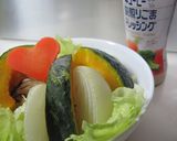 まるごと玉ねぎ(グリル)サラダ作り方4写真