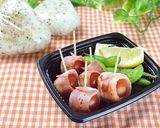 バーベキューやお弁当に！ベーコン巻き串作り方8写真
