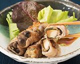 豚の茸巻き　-柚子味噌風味-作り方2写真