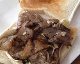 宮崎地鶏の焼き鳥トーストサンド作り方2写真