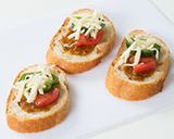 カレー味噌のチーズトースト作り方1写真