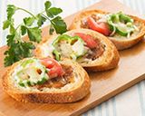 カレー味噌のチーズトースト作り方2写真