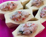 ヘルシー海鮮風　高野豆腐の肉詰め作り方6写真