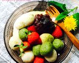 おひとりさまのお豆腐白玉クリームあんこ♡作り方4写真