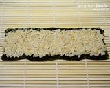 海苔巻かず◎お花型ご飯◎お弁当に♪作り方2写真