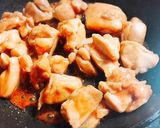 焦がしケチャップde洋風♡照り焼きチキン作り方5写真