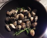 アサリとハーブネギのバター醤油酒蒸し作り方3写真