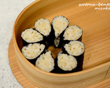 海苔巻かず◎お花型ご飯◎お弁当に♪作り方8写真