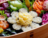 海苔巻かず◎お花型ご飯◎お弁当に♪作り方10写真