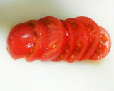 レンジで簡単☆とろ～りチーズのトマト焼き作り方1写真