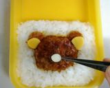 ハンバーグdeリラックマ作り方6写真