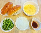 ゴーヤーの卵とじ☆ごてもりドッグ作り方1写真