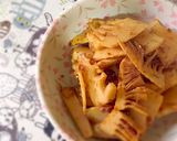 簡単♡ごま油香る♡筍の土佐炒め作り方7写真