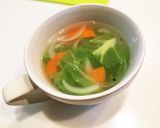 簡単！新玉ねぎと春キャベツのスープ作り方4写真