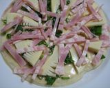 筍のピザ　大人の味作り方5写真
