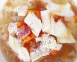 簡単！野菜たっぷりコンソメスープご飯。作り方6写真