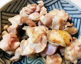鶏モモと筍の甘辛煮作り方2写真
