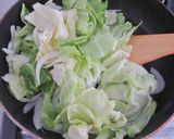 さわらと春キャベツの醤油バター蒸し作り方4写真