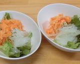 新玉ねぎとにんじんの２色サラダ作り方3写真