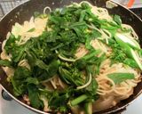 春野菜と生ハムのクリームパスタ♡作り方9写真