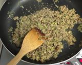 リメイク⭐︎餃子の余りで旨辛麻婆豆腐作り方4写真