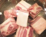 ♡大根と豚バラ肉の韓国風煮物♡作り方3写真