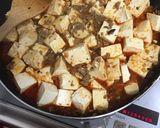 リメイク⭐︎餃子の余りで旨辛麻婆豆腐作り方6写真