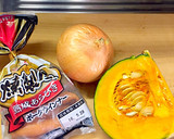 簡単♡ほっこり♡かぼちゃのミルク煮作り方1写真