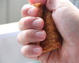 味付き油揚げでカリカリ和風ピッツァ作り方3写真