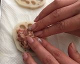 絶品！簡単！蓮根のはさみ揚げ作り方3写真