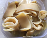 筍甘皮のかき揚げ（うす焼き煎餅で作る）作り方3写真