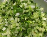 本当に美味しい♪セロリの胡麻和え★作り方1写真