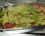 小メスティンで白菜と豚肉の重ね蒸し作り方1写真