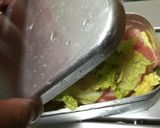 小メスティンで白菜と豚肉の重ね蒸し作り方2写真