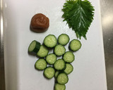 たたききゅうりの梅しそ和え♡作り方1写真