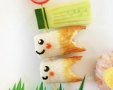 竹輪で鯉のぼり★作り方14写真