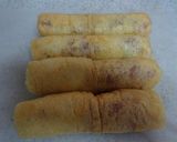 焼くだけヘルシー✿鶏ささみ＆油揚げの春巻作り方10写真
