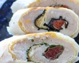 焼くだけヘルシー✿鶏ささみ＆油揚げの春巻作り方17写真