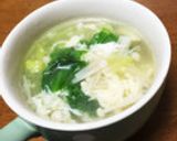 ♡卵・えのき・レタスのトロリ中華スープ♡作り方24写真