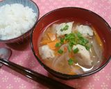 甘鯛すり身のお味噌汁作り方7写真