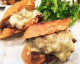 朝食やランチにフィリーステーキサンド♡作り方6写真