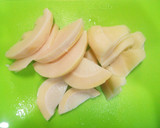 竹の子とふきと厚揚げの煮物作り方1写真