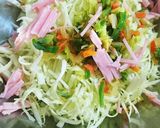 キャベツ焼き？簡単後一品作り方1写真