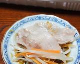 豚バラ肉・もやし・にんじんのレンジ蒸し作り方3写真